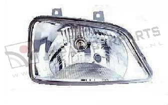 Koplamp met niv. reg. (helder) Rechts