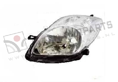 Koplamp incl. motor Links