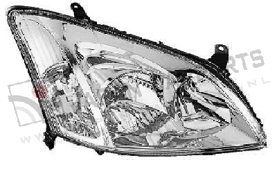 Koplamp met niv. reg. Rechts