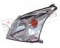 Koplamp met niv. reg. Links