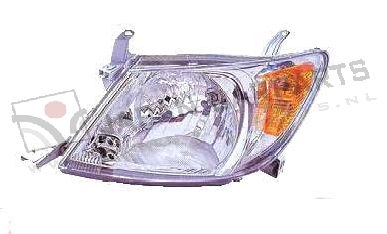 Koplamp met niv. reg. Links