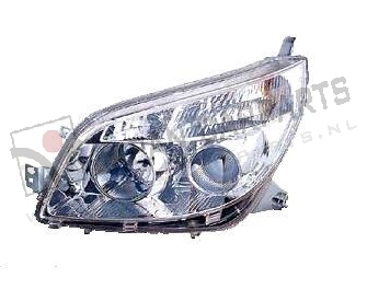 Koplamp met niv. reg. Links