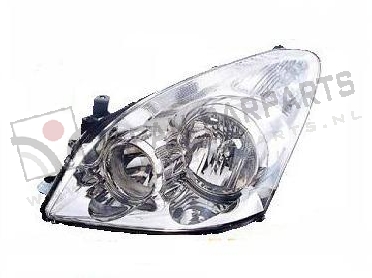 Koplamp met niv. reg. Links