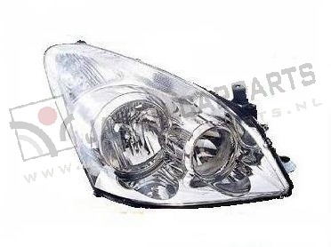 Koplamp met niv. reg. Rechts