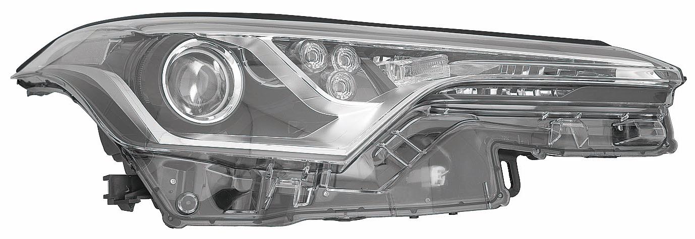 Koplamp Rechts , (LED DRL)