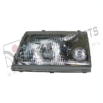 Koplamp zonder niv. reg. Links