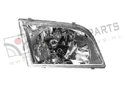 Koplamp (helder) Rechts