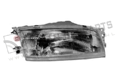 Koplamp met niv. reg. Links ( 96 - 98 )