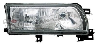 Koplamp met niv.reg./met verstraler Rechts