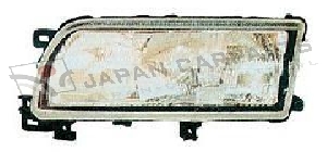 Koplamp met niv.reg./zonder verstraler Links