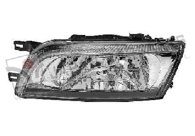 Koplamp met niv. reg. Links