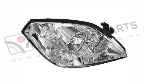 Koplamp met niv. reg. Rechts