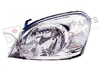 Koplamp met niv. reg. Links