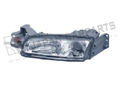 Koplamp met niv. reg. Links