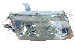 Koplamp zonder niv.reg. (type 95/96) Rechts