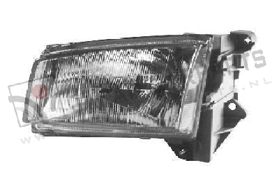 Koplamp met niv. reg. Links