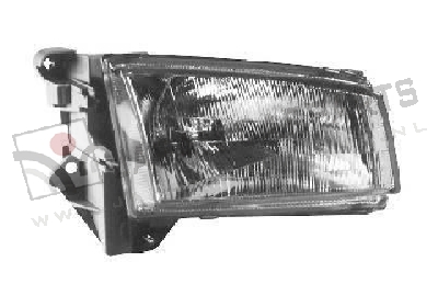 Koplamp met niv. reg. Rechts