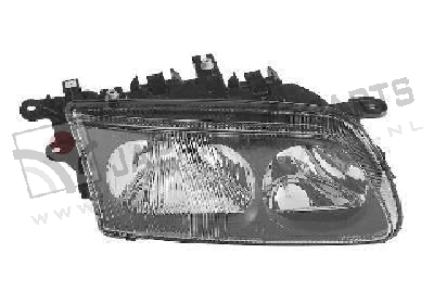 Koplamp met niv. reg. Rechts