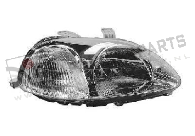 Koplamp (3DR/4DR) met niv. reg. Rechts