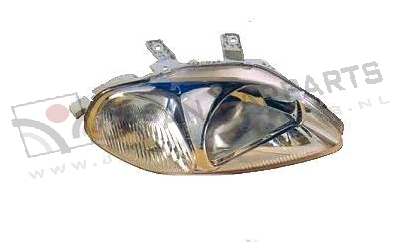 Koplamp (Sed/Coupe) met niv.reg. Rechts