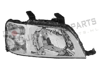 Koplamp met niv. reg. Rechts