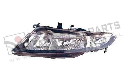 Koplamp met niv. reg. Links