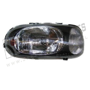 Koplamp met niv. reg. Links