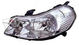 Koplamp met niv. reg. Links