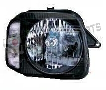 Koplamp met niv. reg. Rechts