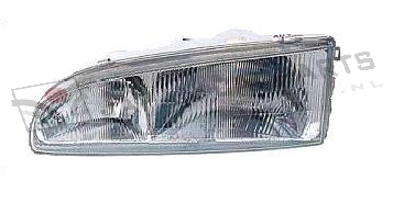 Koplamp met niv. reg. Links