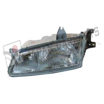 Koplamp met niv. reg. Links