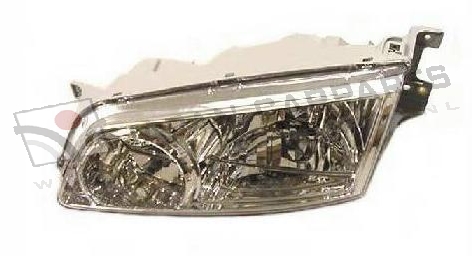 Koplamp met niv. reg. Links