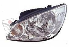 Koplamp met niv. reg. Links