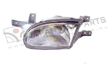 Koplamp met niv. reg. Links