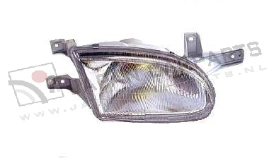 Koplamp met niv. reg. Rechts