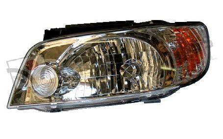 Koplamp met niv.reg. (type 01) Links