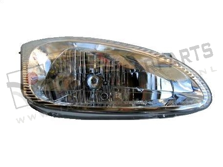 Koplamp met niv. reg. Rechts