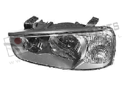 Koplamp met niv. reg. Links