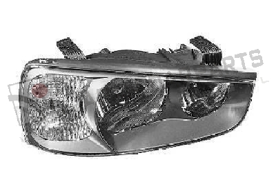 Koplamp met niv. reg. Rechts