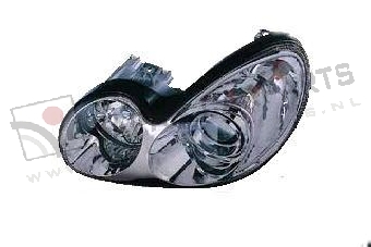 Koplamp met niv. reg. Links