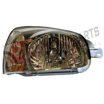 Koplamp met niv. reg. Rechts