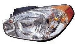 Koplamp met niv. reg. Links