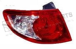 Achterlicht buiten Links