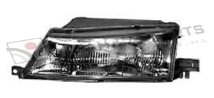 Koplamp met niv. reg. Links