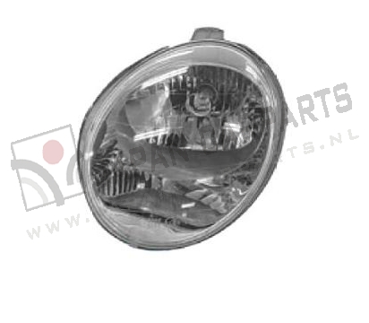 Koplamp met niv. reg. Links