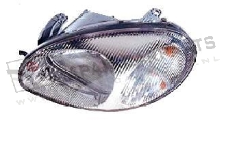 Koplamp met niv. reg. Links