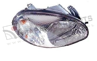 Koplamp met niv. reg. Rechts