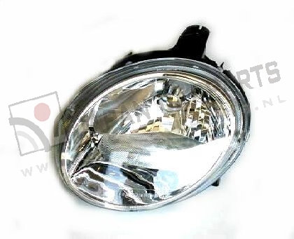 Koplamp met niv. reg. Links