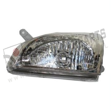 Koplamp met niv. reg. Links