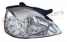 Koplamp met niv. reg. (helder) Rechts